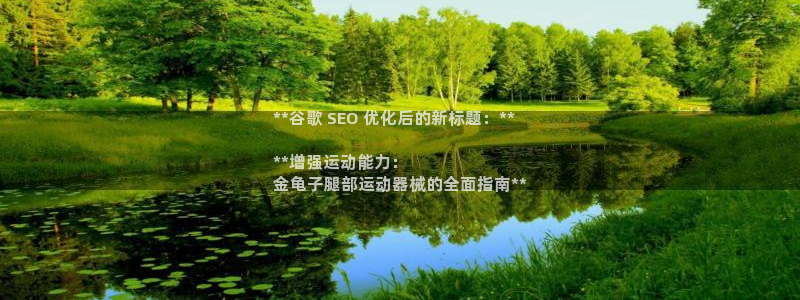 尊龙凯时人生就博：**谷歌 SEO 优化后的新标题：